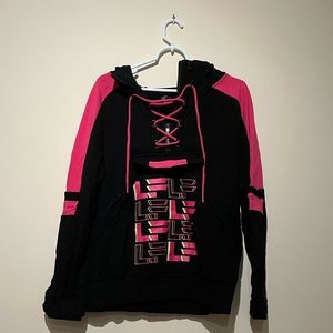LF THE BRAND Black and Pink Sweatshirt